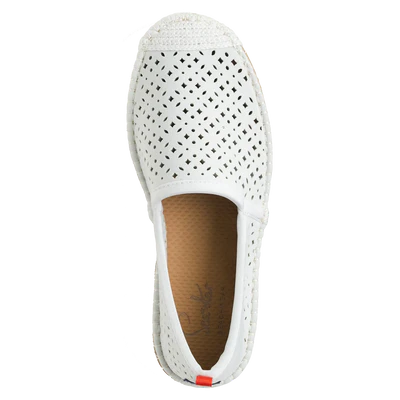 White Eyelet Women's Beachcomber Espadrilles