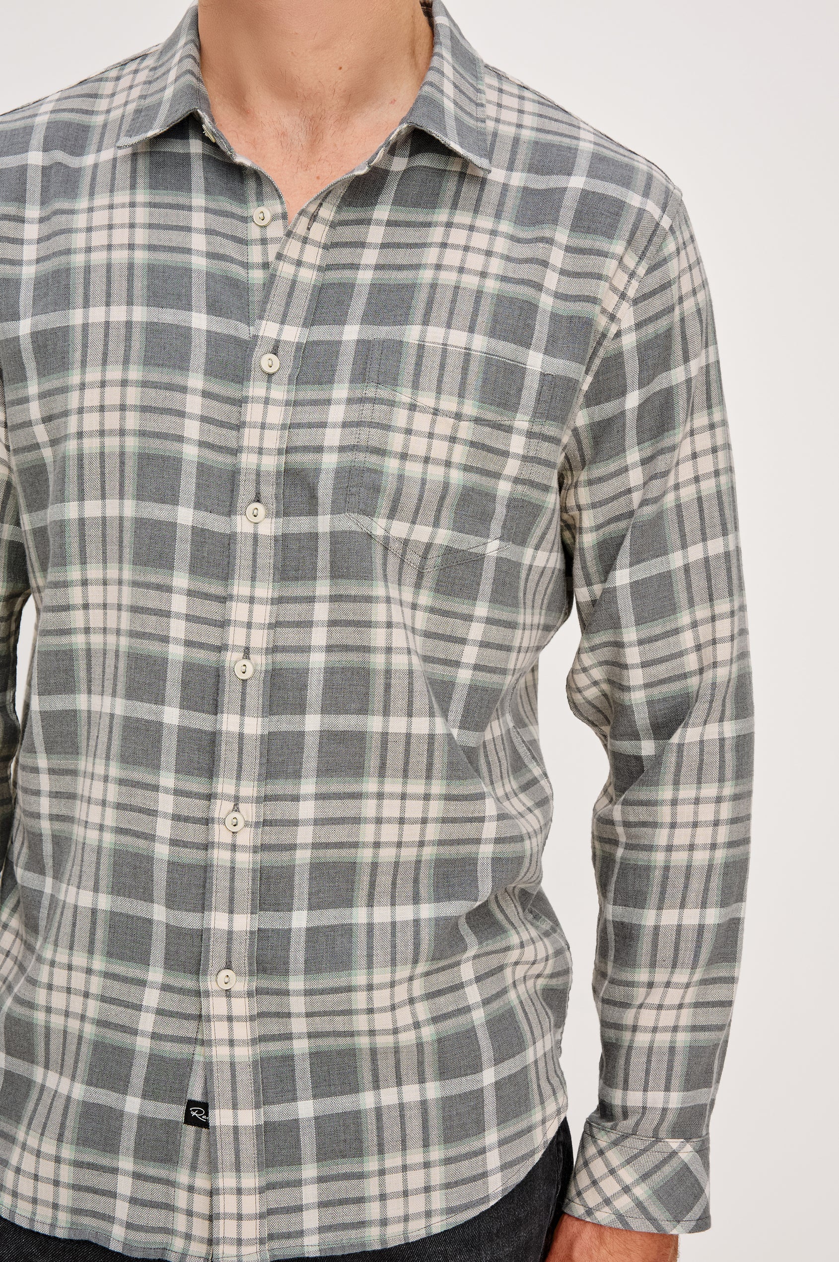 Wyatt Shirt - Camembert Charcoal