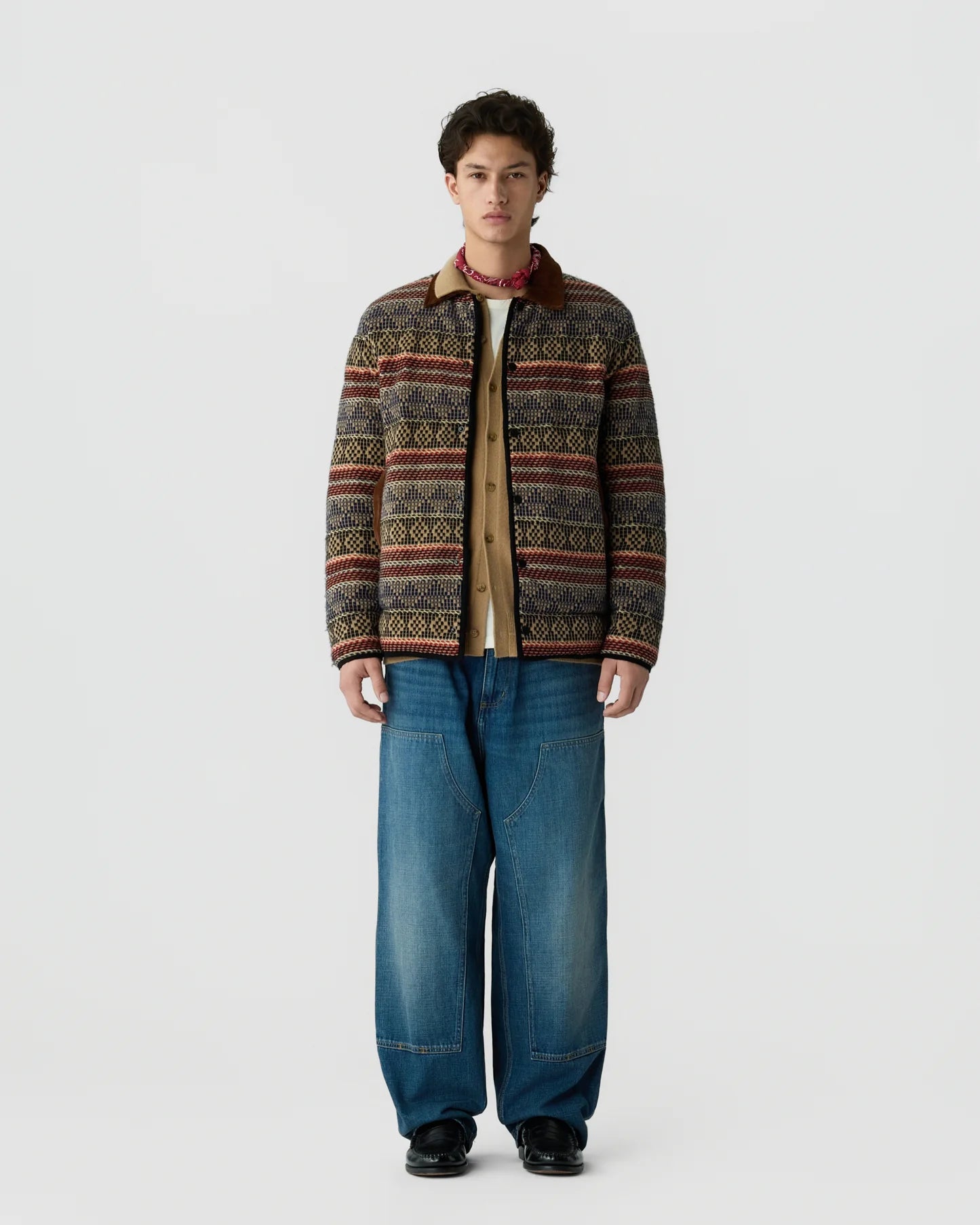 Western Industry Jacket - Carmine Combo
