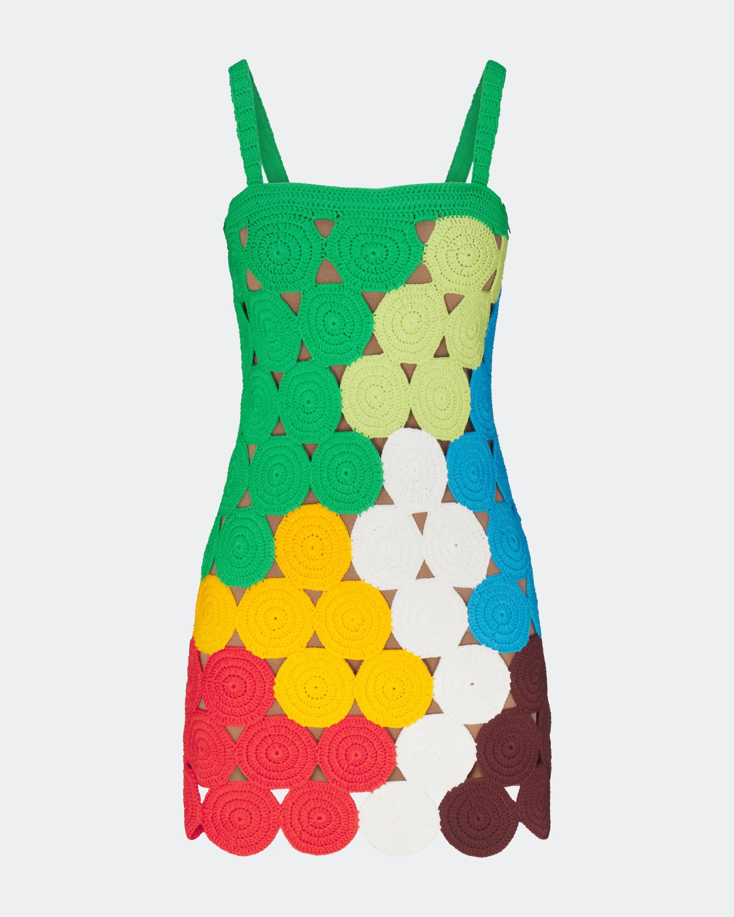 Beep Beep Tank Mini Dress - Island Multi