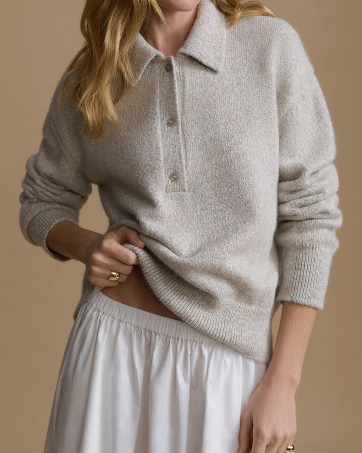 Burke Polo - Pale Gray