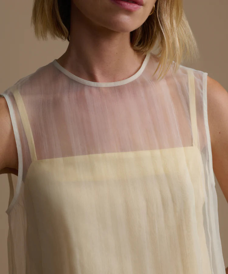 Cora Top - Pale Yellow