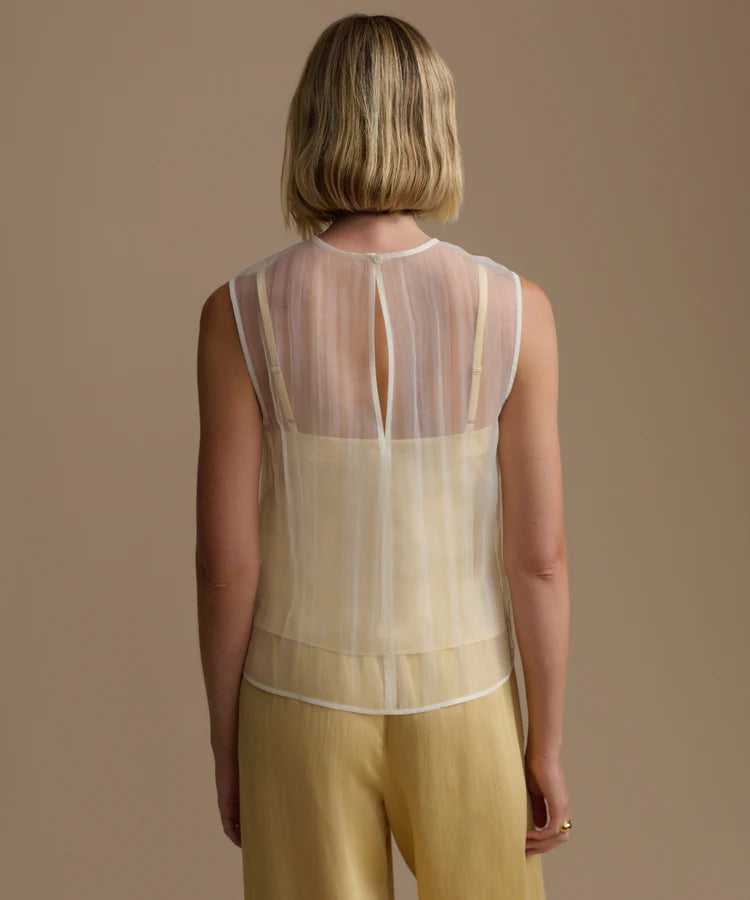 Cora Top - Pale Yellow