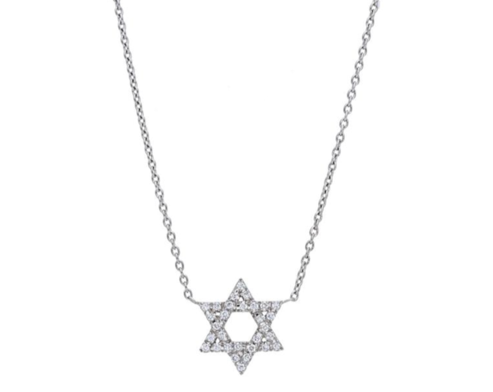 Star of David Necklace - Diamond