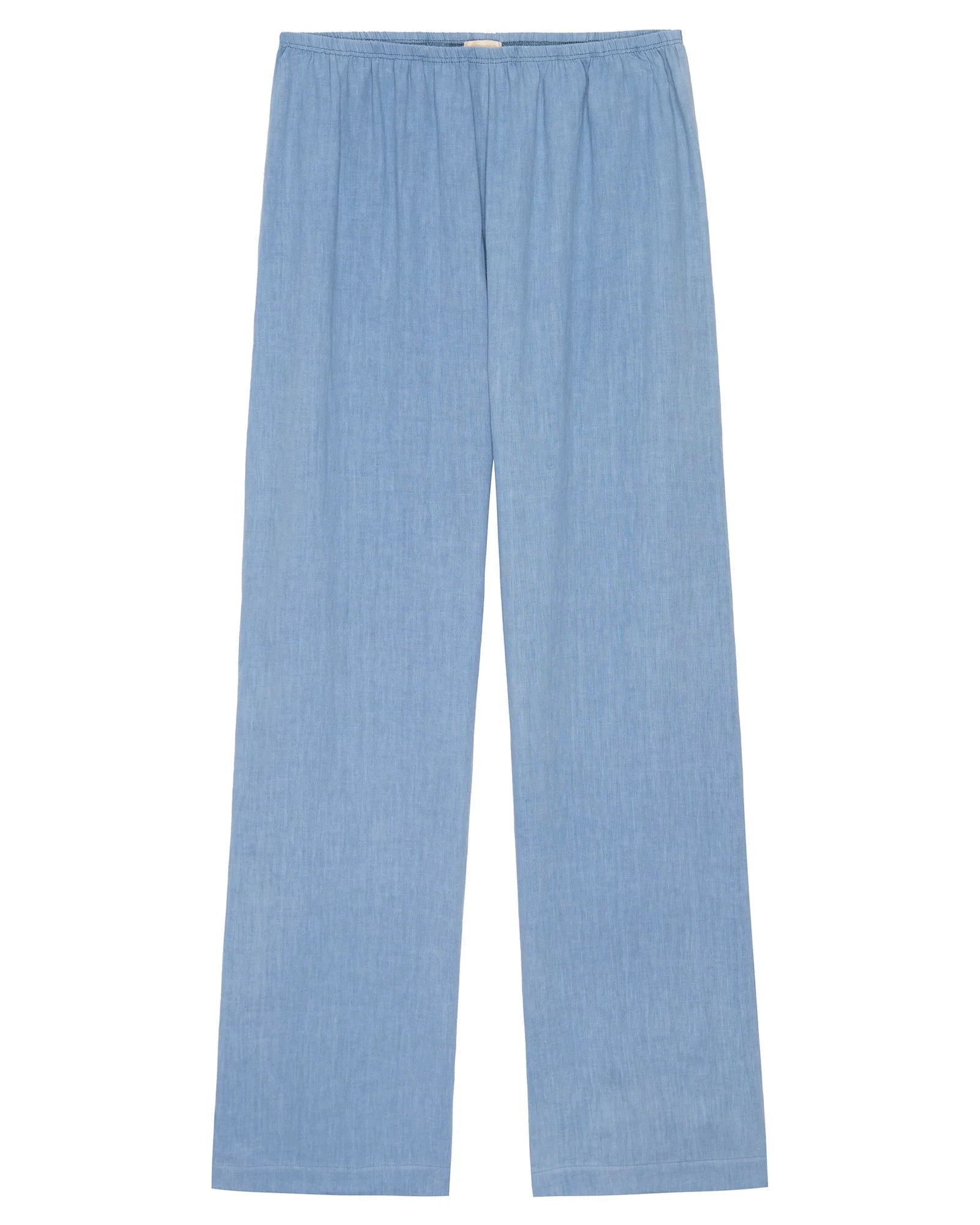 The Linen Simple Pant - Cornflower