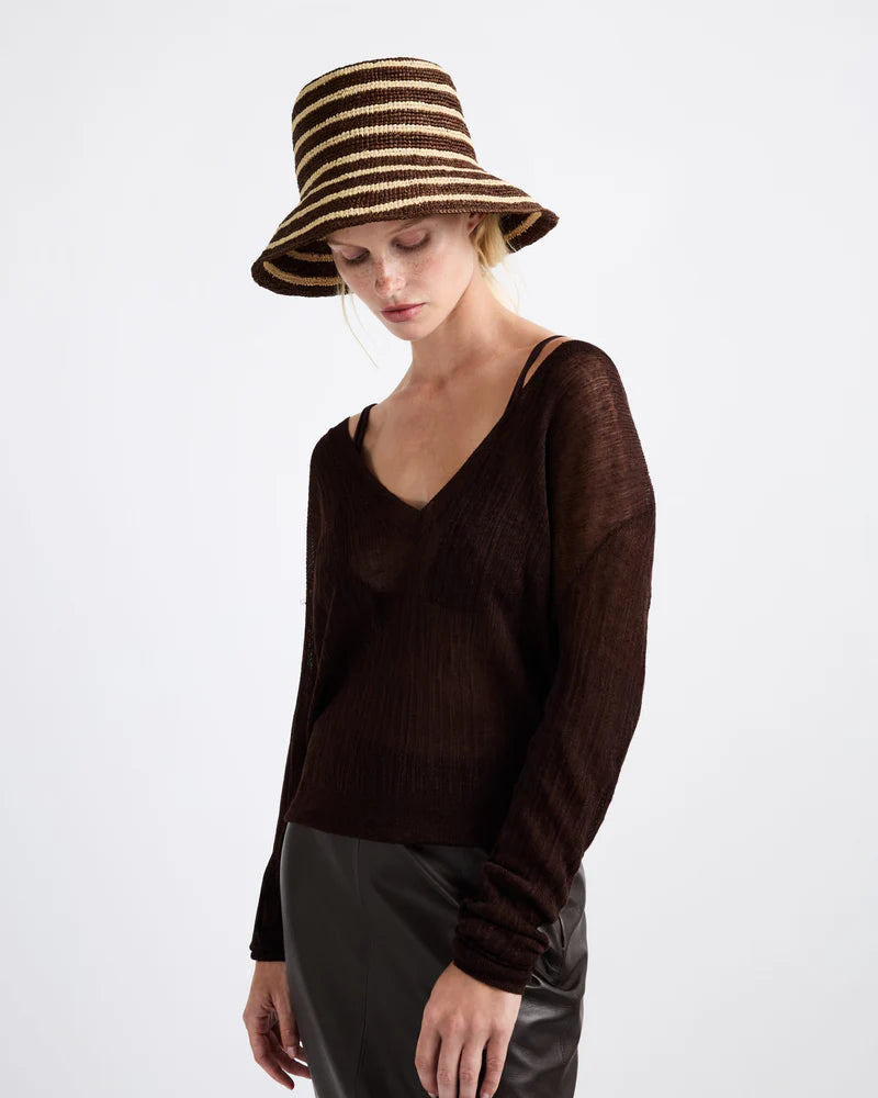 Felix - Walnut Stripe