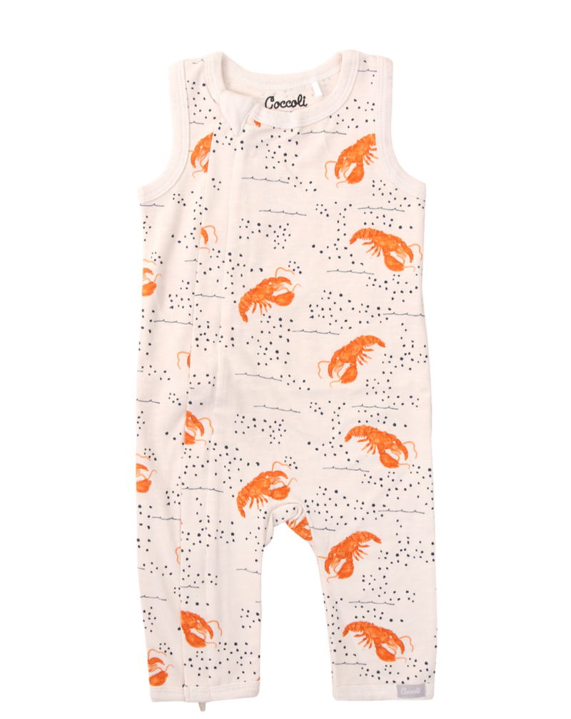 Jersey Unionsuit - Lobsters
