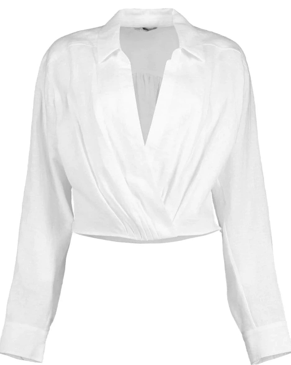 Maxwell Linen Shirt - Linen White