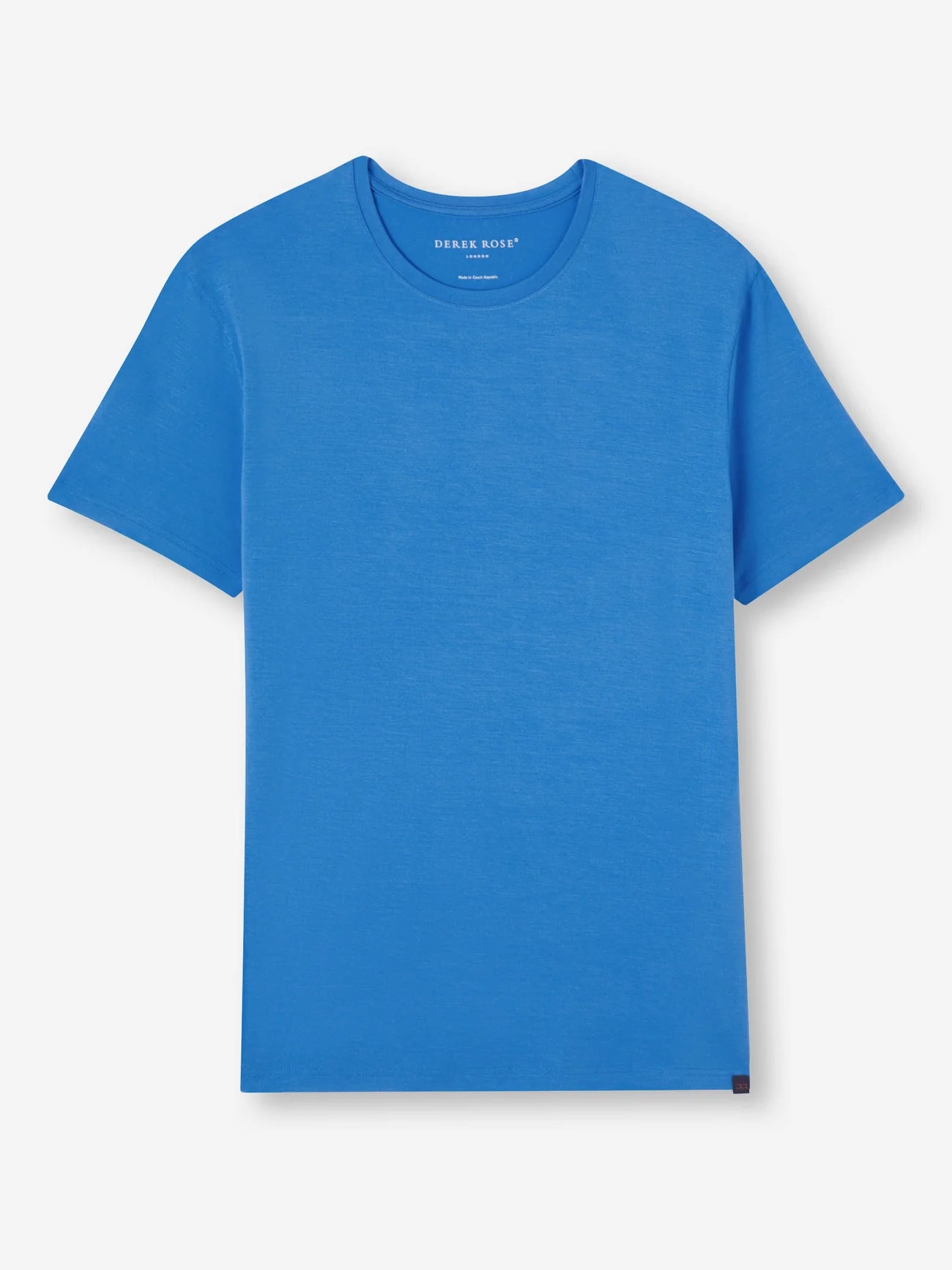 Basel Micro Modal Stretch T-Shirt - Azure Blue