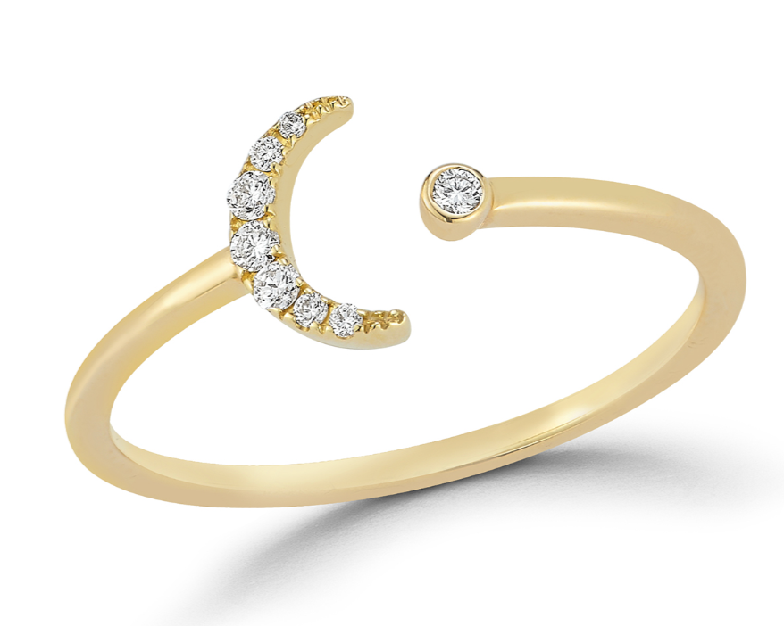 Moon & Stars Ring