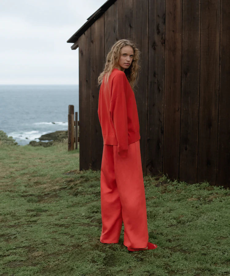 Summer Demi Pant - Tomato