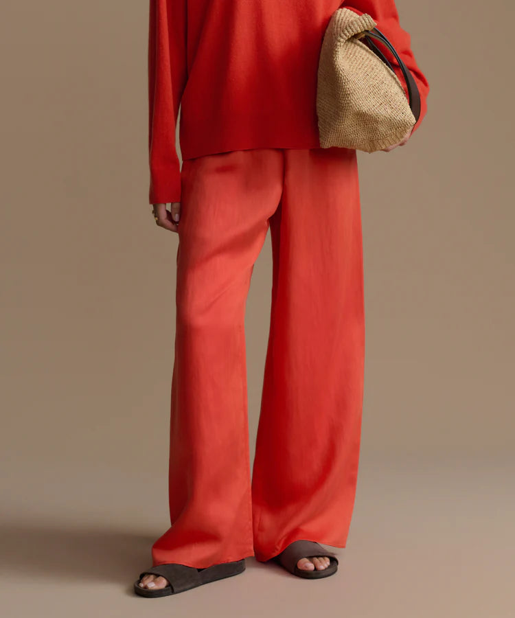 Summer Demi Pant - Tomato