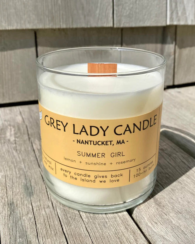 Grey Lady Candle - Summer Girl