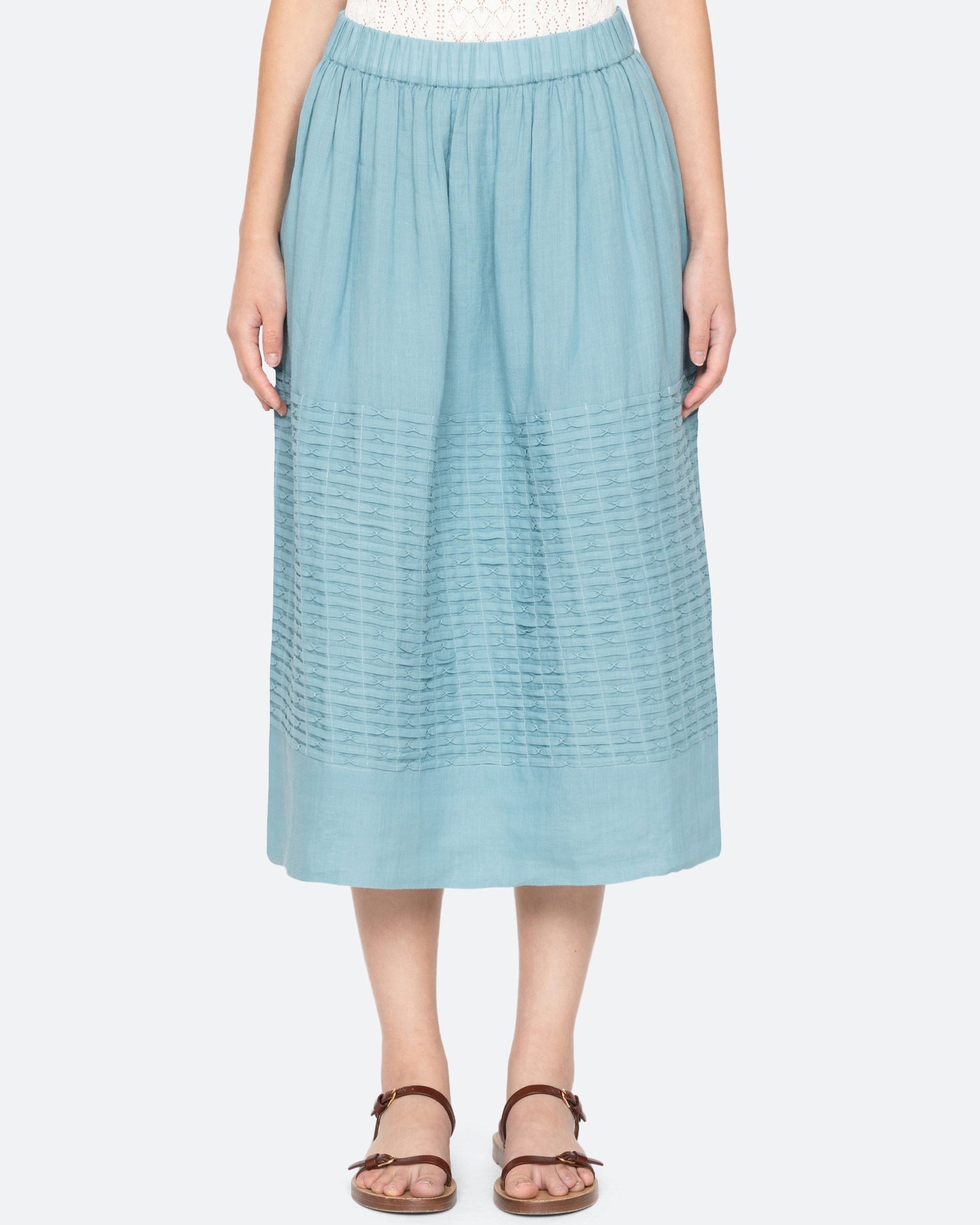 Violet Skirt - Blue
