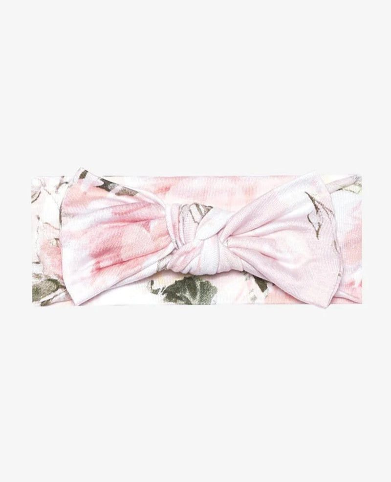 Vintage Pink Rose- Infant Headwrap