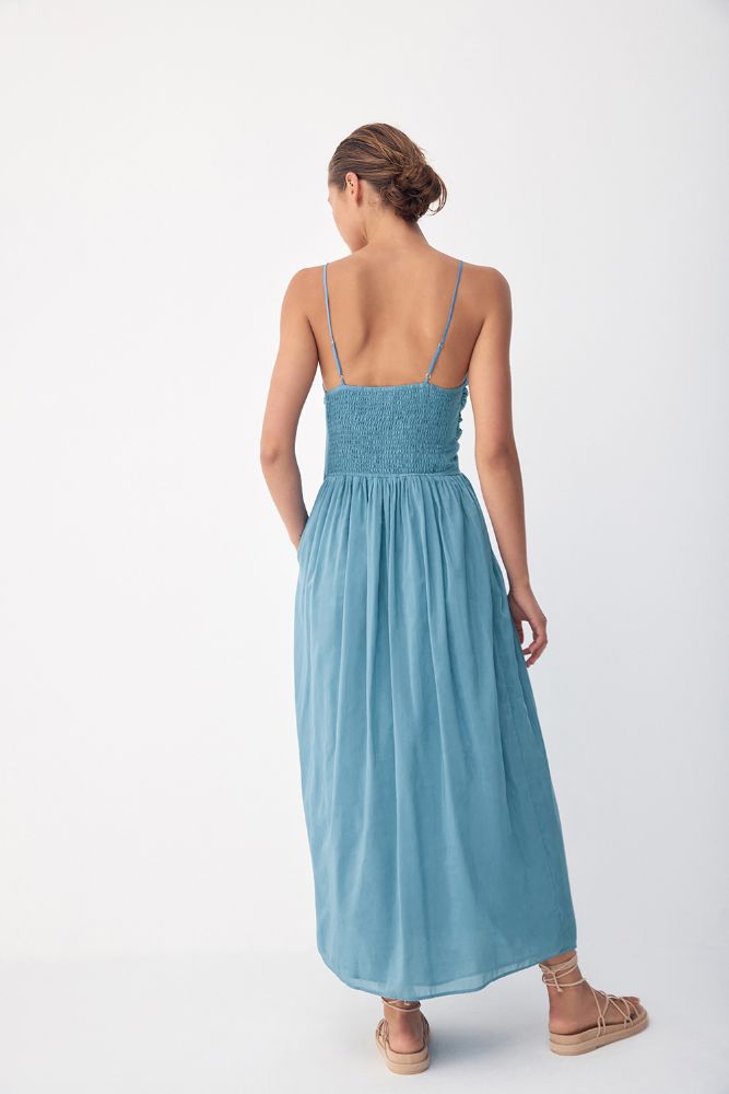 Bayou Dress - Tranquil Blue