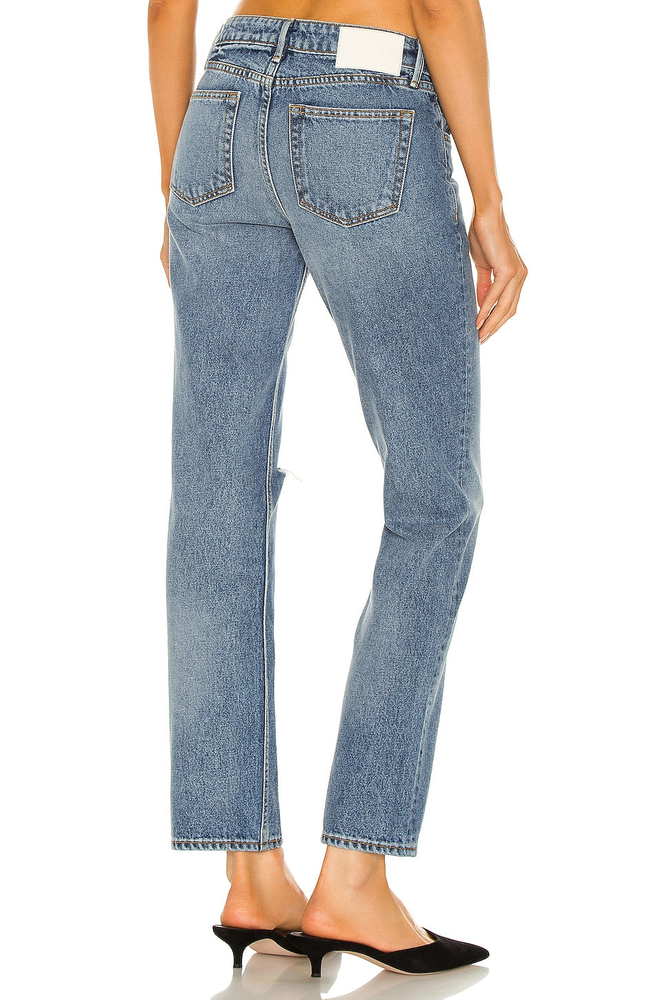 Kate Low Rise Slim Crop - Hidden Hills