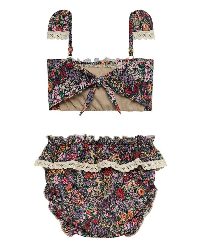 Mara Floral Mini Cabana Bikini Set